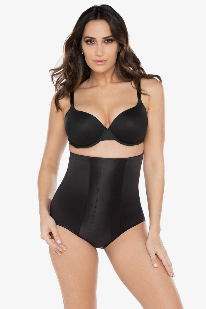 Woman wearing a miracle suit shapewear