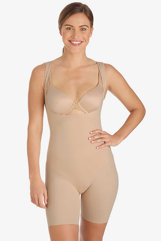 Woman in a well fitted shapewear.