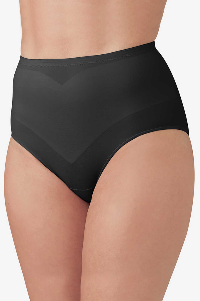 Woman in a waist line brief.