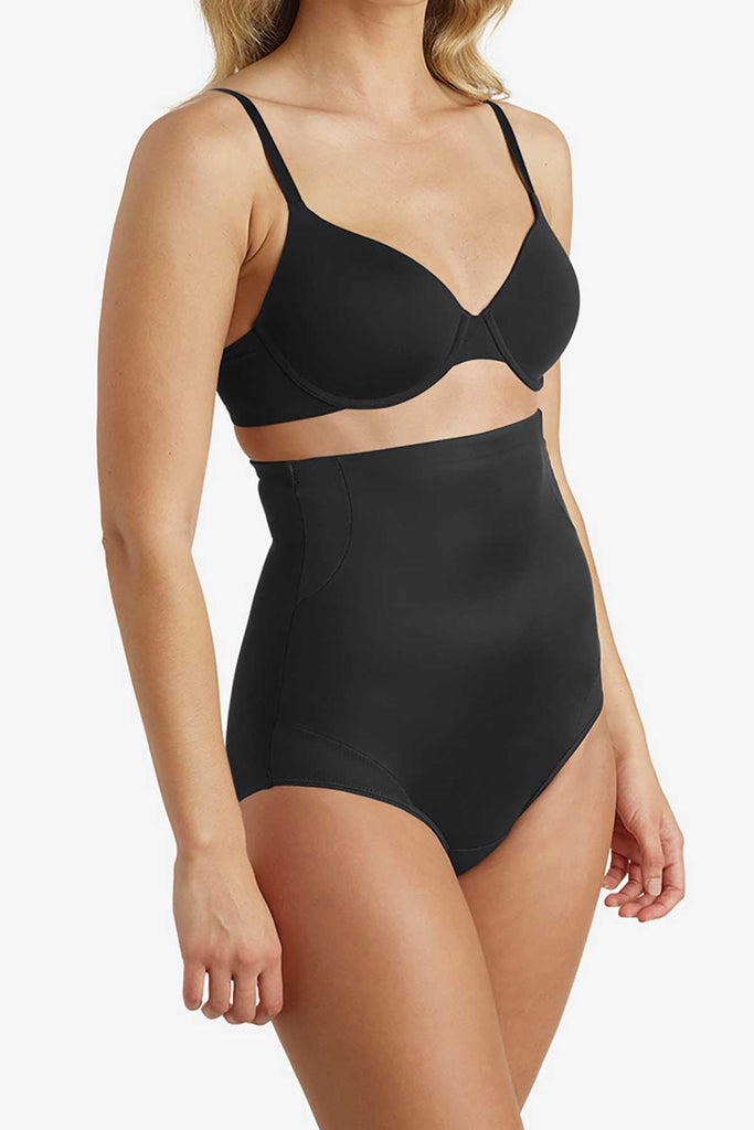 Woman wearing a tummy control shapewear.