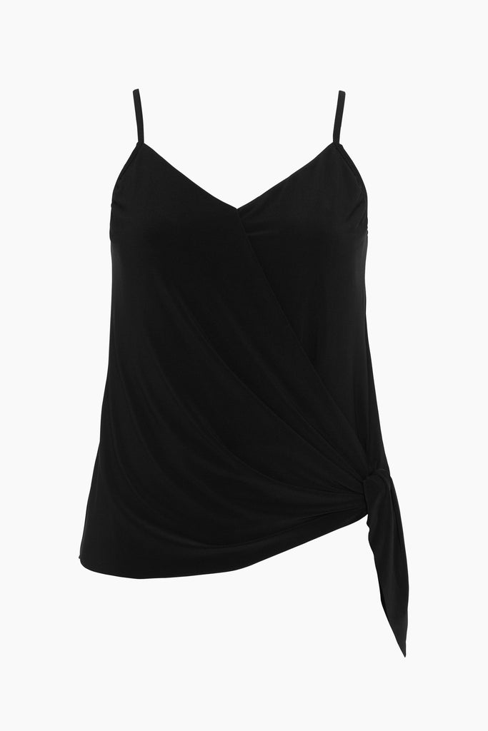 MAGICSUIT Black Alex Side-Tie Underwire Tankini Top