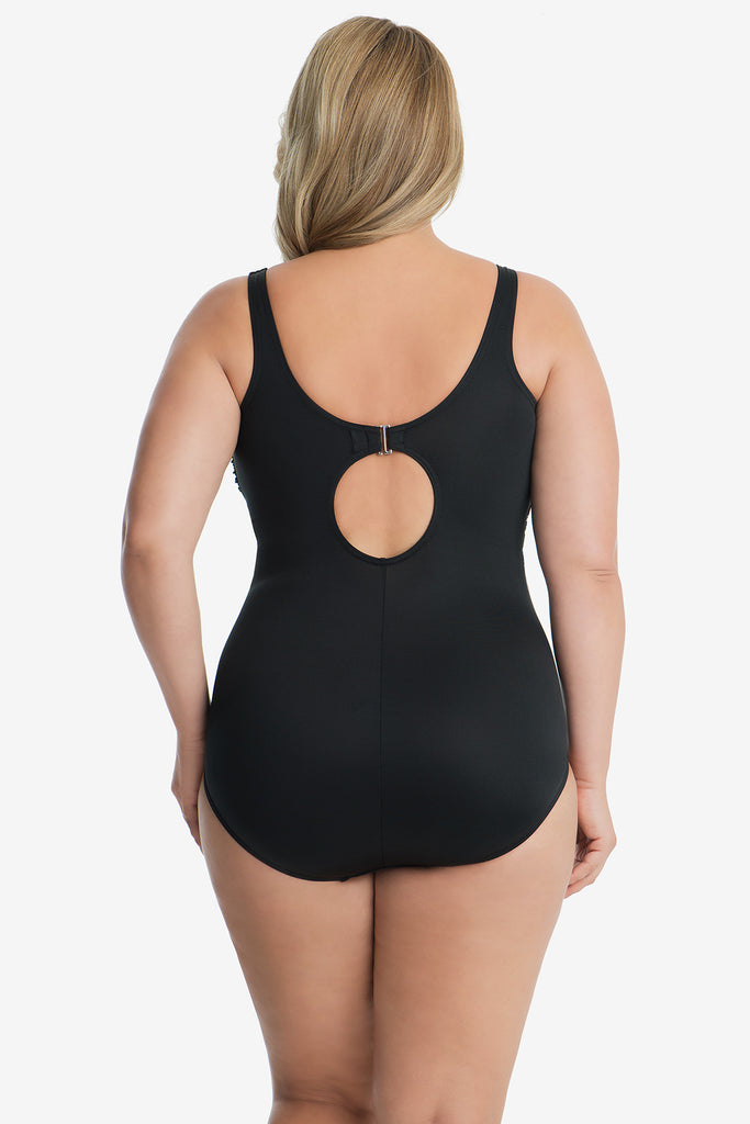 Keyhole Back Miraclesuit Plus Size 