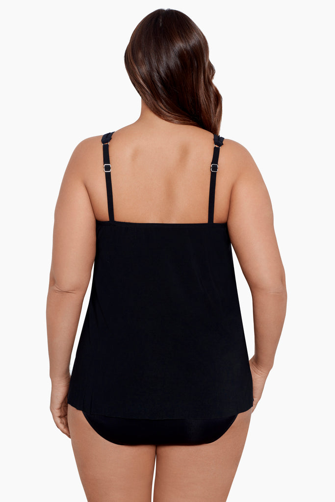 Back view of the Plus Size Illusionists Mirage