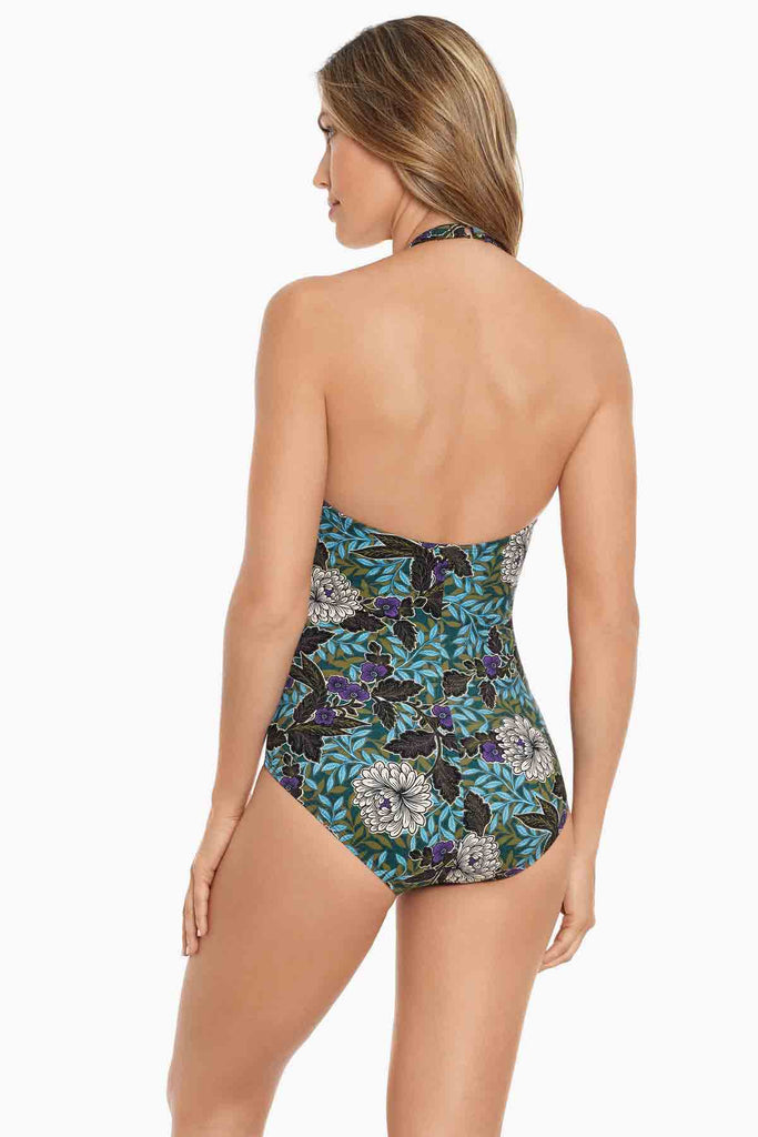 Back view of the Amoressa Rhiannon Dream One Piece swimwear