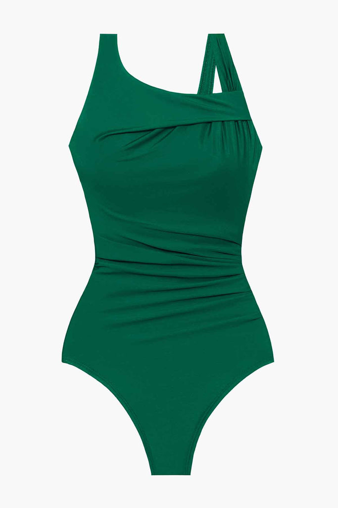 Moderate Leg Cut tummy control bathing suits